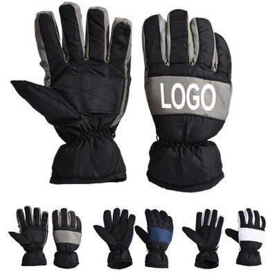 Winter Outdoor Skiing Waterproof Gloves