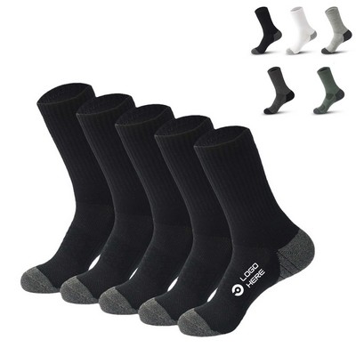 Adult Sports Moisture Control Crew Socks