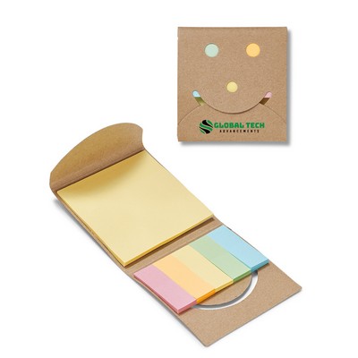 Prime Line Happy Face Sticky Note Pack