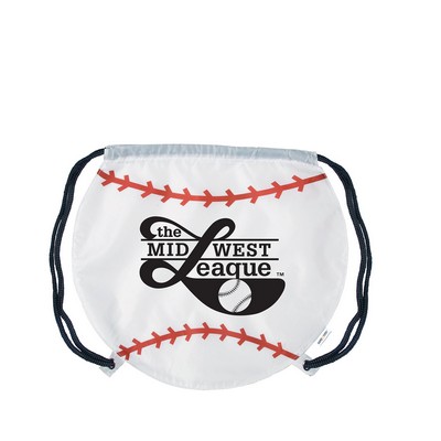 GameTime Baseball Drawstring Bag