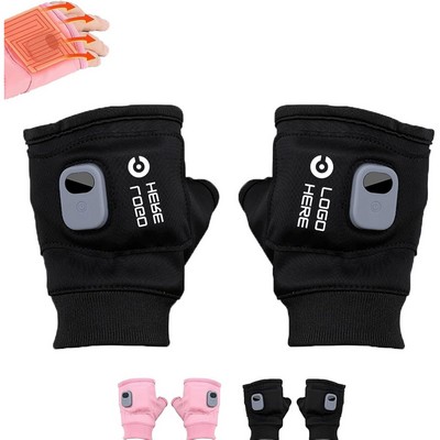 Portable Heating Gloves with Digital Display