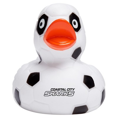 Prime Line Soccer Ball Rubber Duck