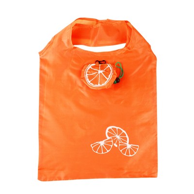 Foldable Reusable Bag-Orange Shape