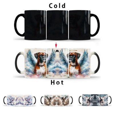 10-13.5Oz Ceramic Color Changing Magic Mug