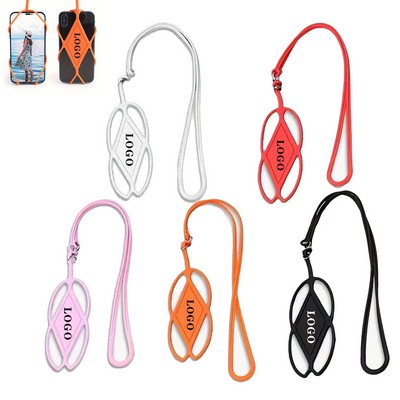 Silicone Phone Neck Lanyard Holder