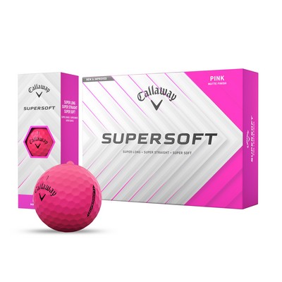 Callaway Super Soft Pink Golf Balls