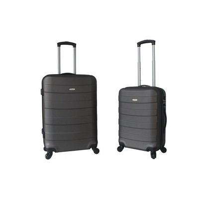 Triple Play Triple Play 2Pc Hardside Spinner Luggage Set