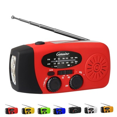 Solar Emergency Radio with Power Bank Kit