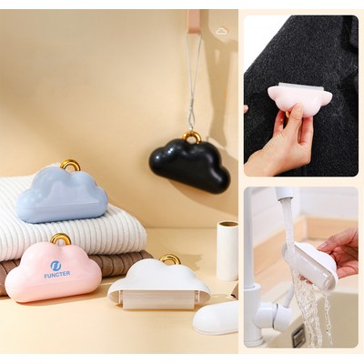 Cloud Shaped Portable Lint Roller Washable Sticky Roller for Clothes Pet Hair