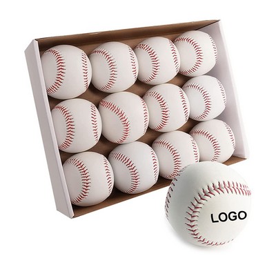 Printed Personalized Baseball Leather Covered Training