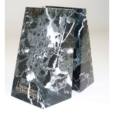 Marble Bookend - Wedge