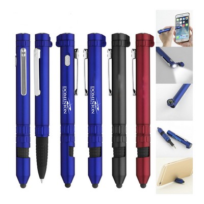 6 in 1 Tool Pen With Compass