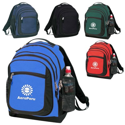 Deluxe Backpack w/Adjustable Shoulder Strap (13"x17"x12½")