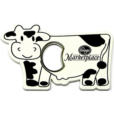 Jumbo Size Cow Shape Magnetic Bottle Opener