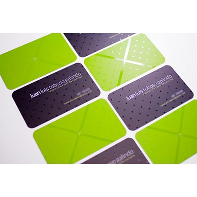 Business Card W/ 2 Sided Spot UV