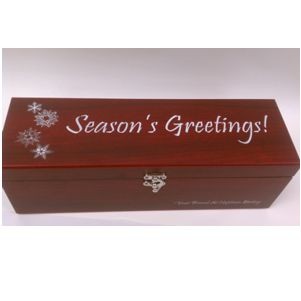 Rosewood Piano Finish Wine Presentation Box