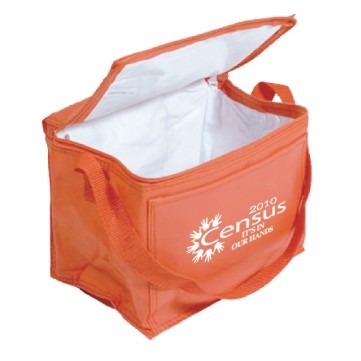 6-Pack Nylon 210D Cooler w/ Front Pocket