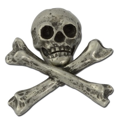 Human Skull Lapel Pin