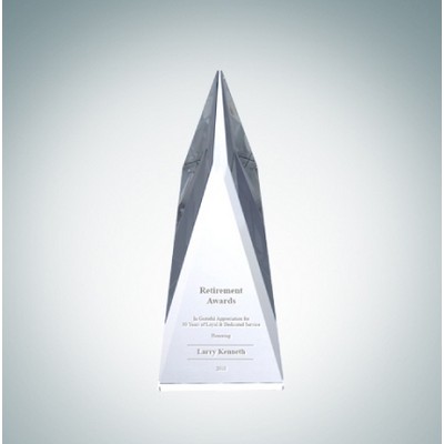 Super Spire Optical Crystal Obelisk Award (Small)