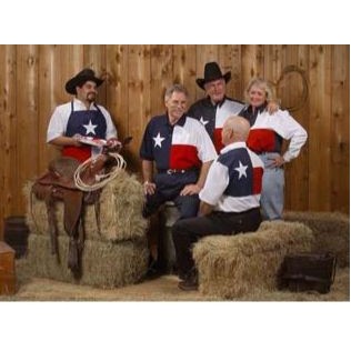 Ladies' Sleeveless Shirt w/ Texas Flag