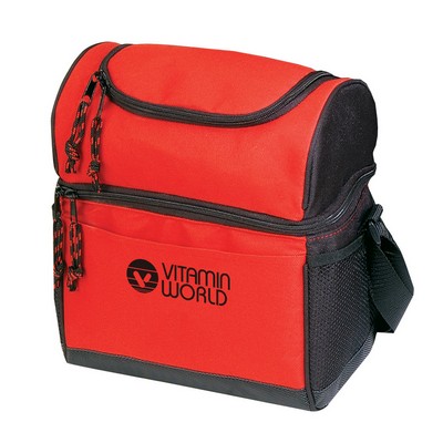 Double Compartment Cooler Lunch Bag