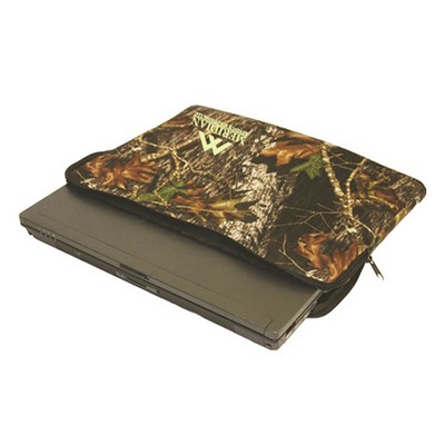 Standard Mossy Oak or Realtree Premium Foam Laptop Case w/Zippered Closure