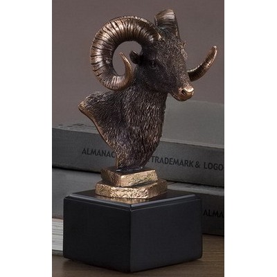 Ram Head, 4"W x 8"H