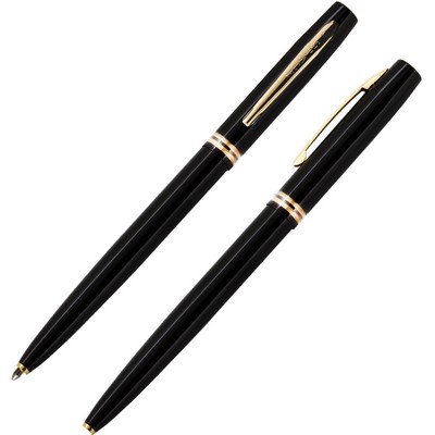 Cap-O-Matic M4 Series Space Pen w/Shiny Black Lacquer Finish