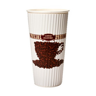 20 Oz. Rippled Insulated Paper Cup