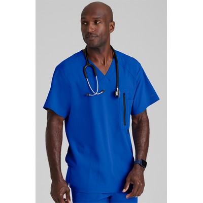 Men's Barco One® Raglan V-Neck Scrub Top