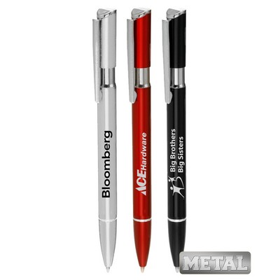 Union Printed, Promotional - Ritzy - Metal clicker Pens