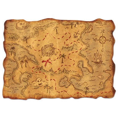 Plastic Treasure Map