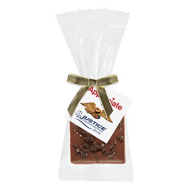 Bite Size Belgian Chocolate Square Gift Bag - Crushed Oreo® Cookies