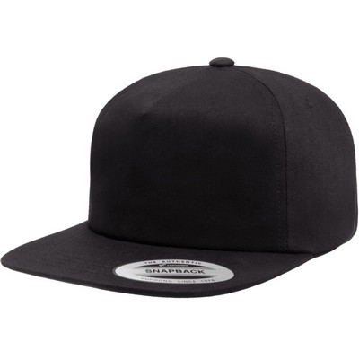 Yupoong® YP Classics™ Unstructured Five Panel Snapback Cap (Embroidery)