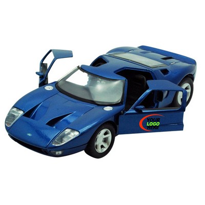 7"x2-1/2"x3" Ford® GT Die Cast Car with Full Color Graphics (u)