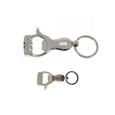 Hand Bottle Opener Keyring