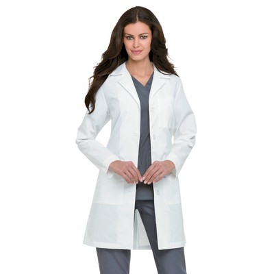 Landau - Essential Lab Coats - Women's Three-Pocket 38" Full-Length Lab Coat