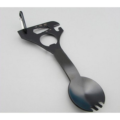 Outdoor Camping Multi-tool Stainless Steel Soup Spoon