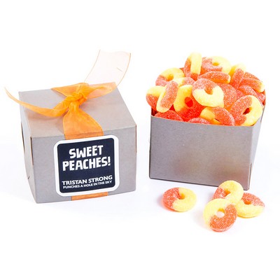 Gummi Rings Peach Candy Carton