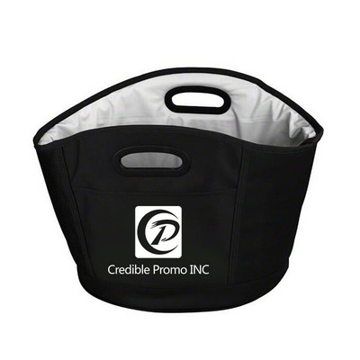 Foldable Collapsible Water Resistant Oxford Party Cooler Bucket