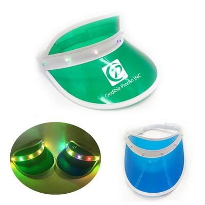 LED PVC Visor Cap