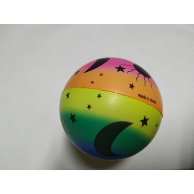 Stress reliever ball with full color imprint