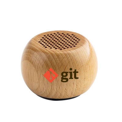 Wentworth Wooden Mini Wireless Bluetooth Stereo Speaker