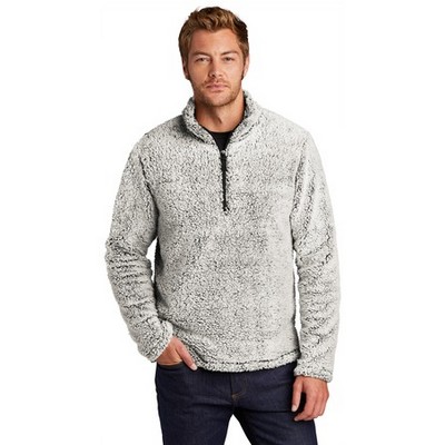 Port Authority® Men's Cozy 1/4-Zip Fleece Sweater