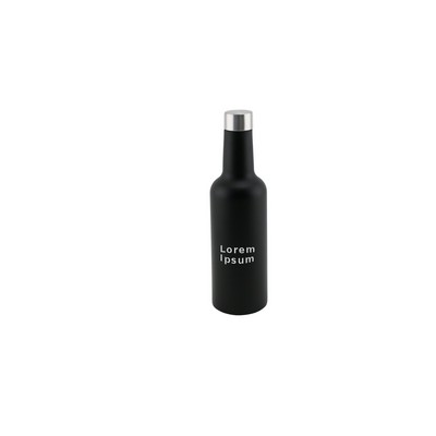 13 Oz. Apollo™ Black Stainless Steel Triple Wall ½ Wine Bottle