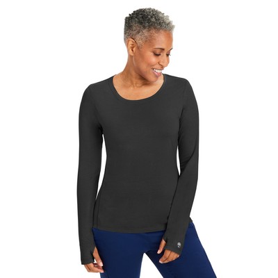 Healing Hands - Knits - Women's Pocketless Mackenzie Crew Neck Underscrub Tee