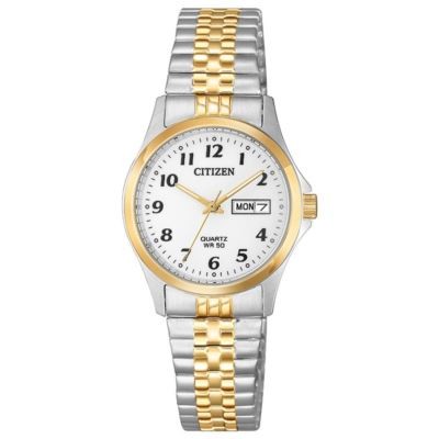 Citizen Ladies' Quartz Expansion Band Two-Tone Watch