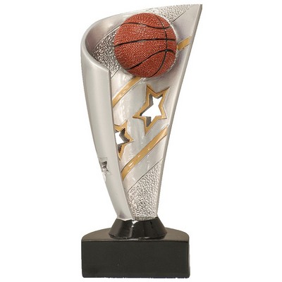 7" Banner Resins Basketball Trophy