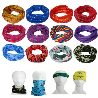 Mini Order Full Color Multi-function Buff / Seamless Scarf