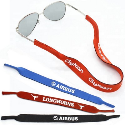 3/4" Eyeglass Retainer w/Screen Print Neoprene eyewear strap